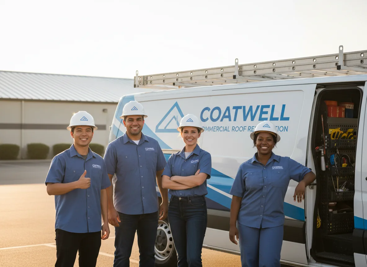 Commercial roof coating company in Avon Lake, OH